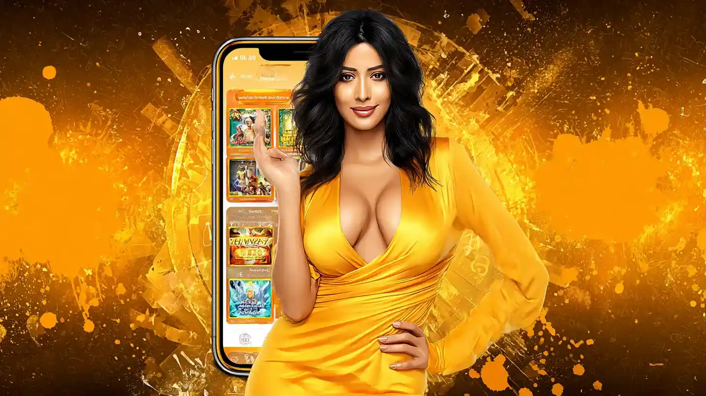 Vibrant Philippine online casino hero banner with JILI characters and GCash badge